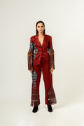 Ennui Leathered Blazer - siddhantagrawal