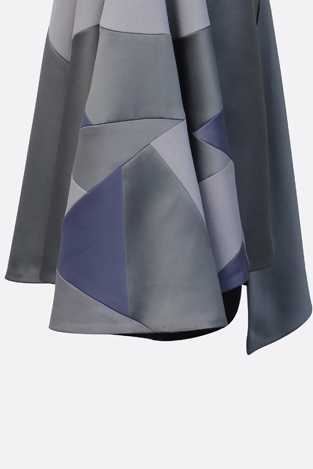 Grey Monotone Oversized Cape - siddhantagrawal