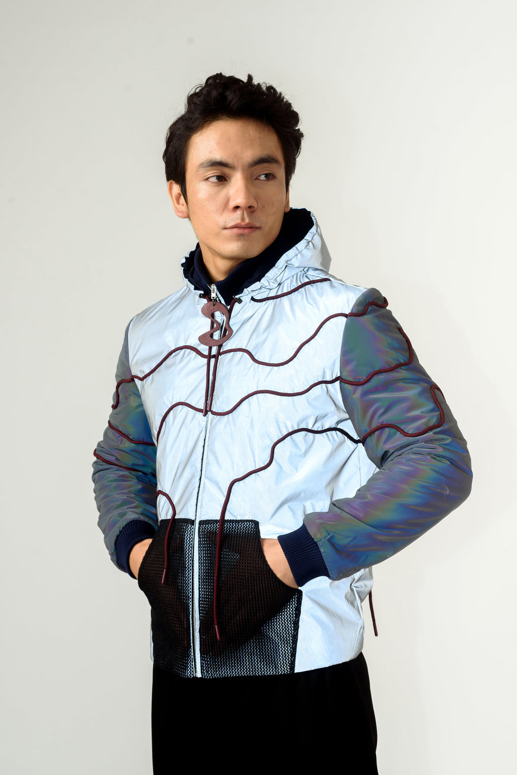 Unisex Reflect Bomber Jacket - siddhantagrawal